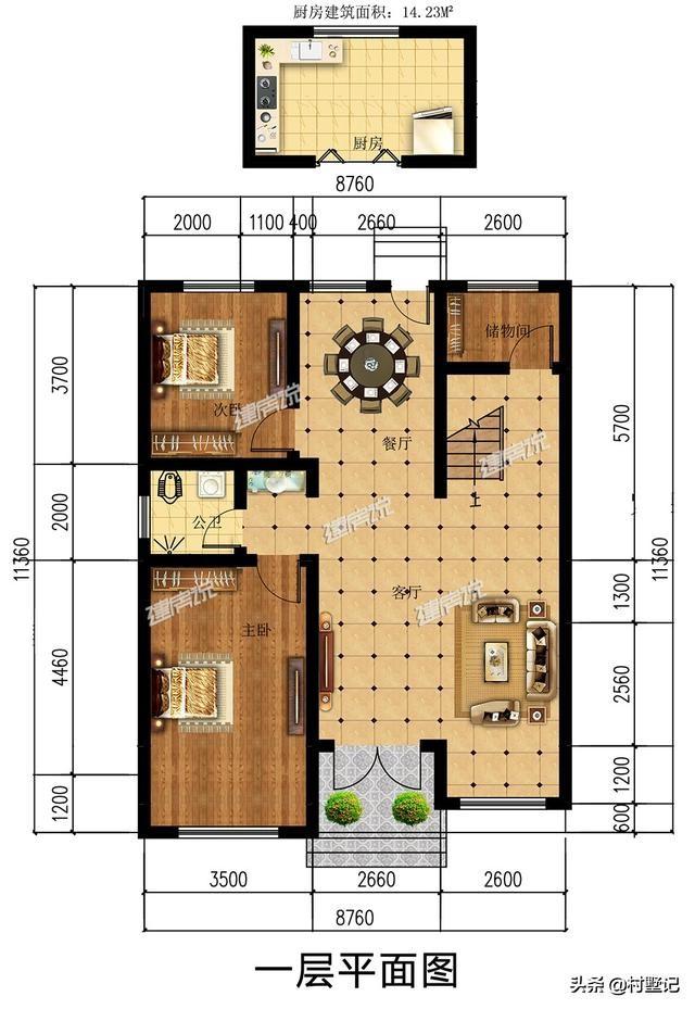 5套二層小別墅設(shè)計圖，造價20萬左右，看完收藏了！