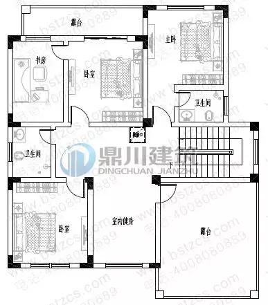 8款復式農村別墅設計圖，開間是農村最常見的12米面寬，看了肯定喜歡！