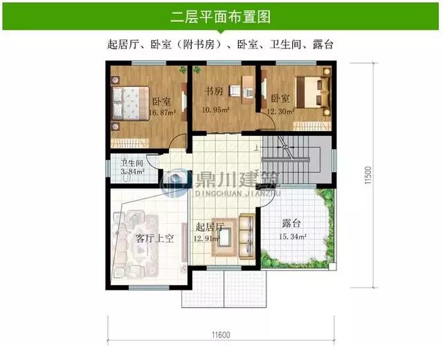 8款復式農村別墅設計圖，開間是農村最常見的12米面寬，看了肯定喜歡！