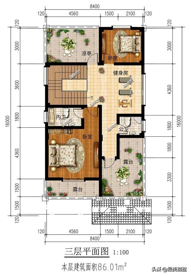 精選2款歐式別墅設計圖，造價不超40萬的，豪宅范實足的別墅