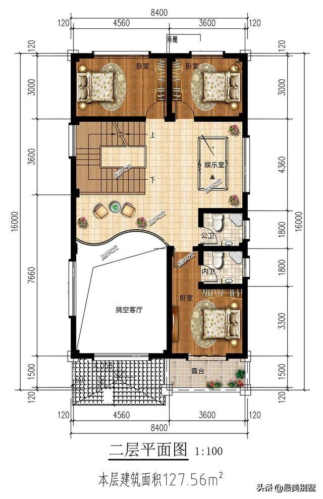 精選2款歐式別墅設計圖，造價不超40萬的，豪宅范實足的別墅