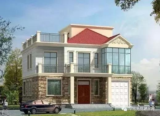 精選兩款磚混結(jié)構(gòu)的農(nóng)村自建房設(shè)計圖，外觀精美時尚，內(nèi)部結(jié)構(gòu)緊湊合理