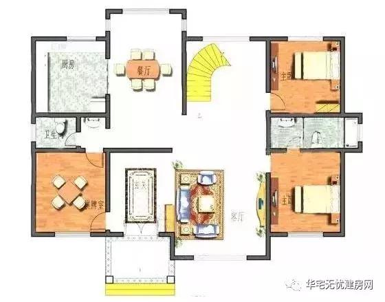 精選兩款磚混結(jié)構(gòu)的農(nóng)村自建房設(shè)計圖，外觀精美時尚，內(nèi)部結(jié)構(gòu)緊湊合理