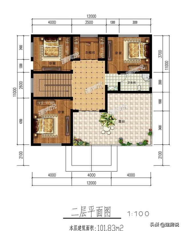 5套很贊的農村別墅設計圖，最低18萬建，圖紙收藏準沒錯