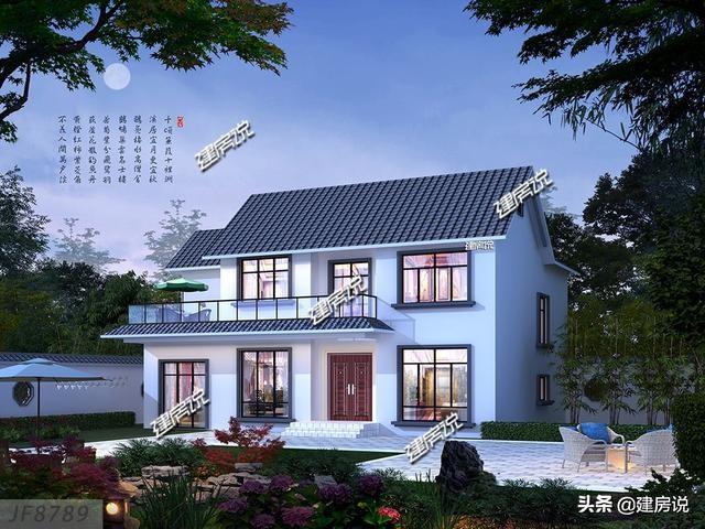 5套很贊的農村別墅設計圖，最低18萬建，圖紙收藏準沒錯