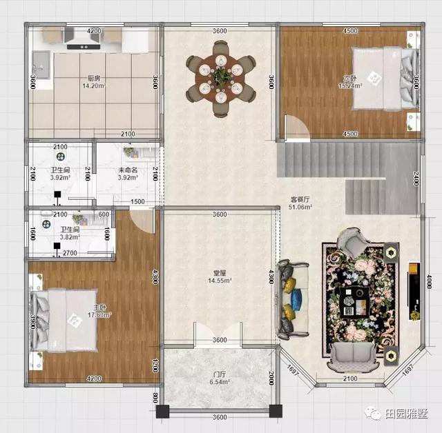 簡歐別墅設(shè)計圖，回鄉(xiāng)就建一棟，外觀時尚，布局合理
