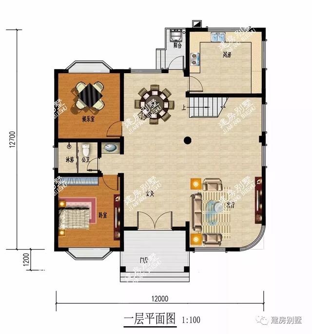 9款面寬12米的兩層自建房戶型設計圖，20多萬蓋別墅，在老家建別墅，是一件讓全家都開心受益的事。