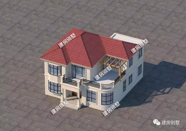 9款面寬12米的兩層自建房戶型設計圖，20多萬蓋別墅，在老家建別墅，是一件讓全家都開心受益的事。