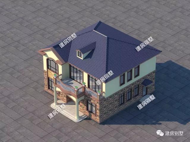 9款面寬12米的兩層自建房戶型設計圖，20多萬蓋別墅，在老家建別墅，是一件讓全家都開心受益的事。