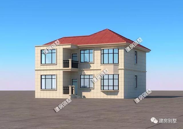 9款面寬12米的兩層自建房戶型設計圖，20多萬蓋別墅，在老家建別墅，是一件讓全家都開心受益的事。