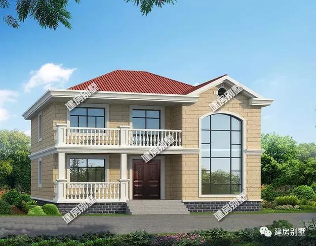 9款面寬12米的兩層自建房戶型設計圖，20多萬蓋別墅，在老家建別墅，是一件讓全家都開心受益的事。