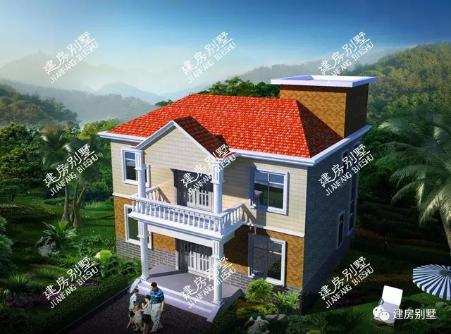 9款面寬12米的兩層自建房戶型設計圖，20多萬蓋別墅，在老家建別墅，是一件讓全家都開心受益的事。