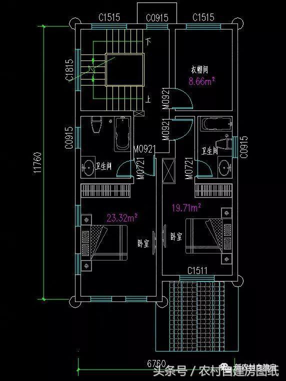 5款農村自建房設計圖，小別墅很簡單，施工容易，造價便宜。