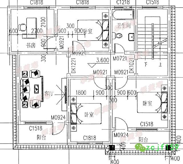 5棟農(nóng)村簡(jiǎn)約二層自建別墅設(shè)計(jì)圖，溫馨舒適，未來(lái)適合養(yǎng)老