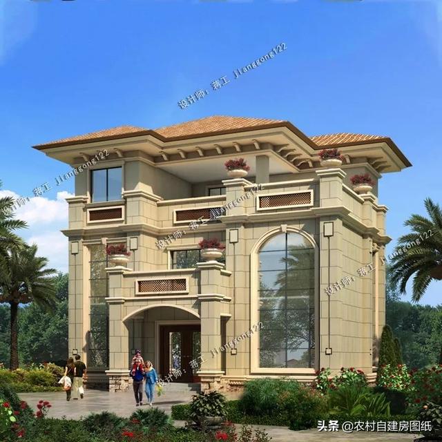 這款歐式三層別墅設(shè)計(jì)圖，是大多人的選擇