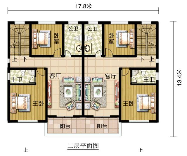 最受大家好評的5款別墅戶型圖，看了都說好，任君挑選！