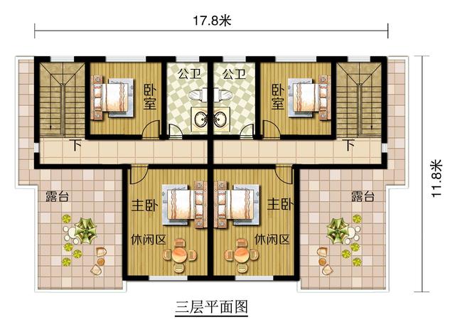 最受大家好評的5款別墅戶型圖，看了都說好，任君挑選！