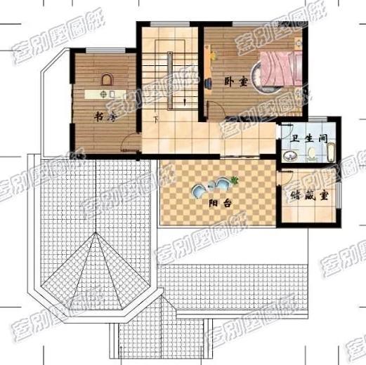 13×13米三層農(nóng)村自建房全套設(shè)計(jì)圖，漂亮采光，休閑舒適