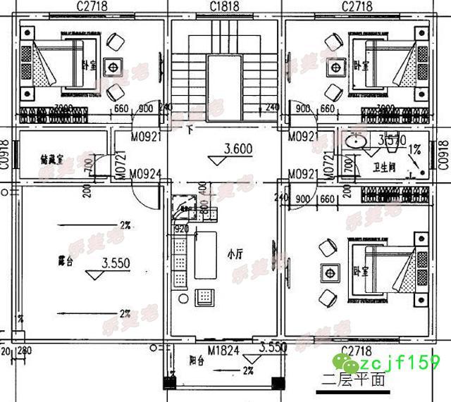 5棟農村簡約二層自建別墅設計圖，帶給你溫馨的家園，未來的農村適合養(yǎng)老。