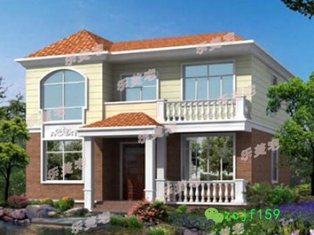 5棟農村簡約二層自建別墅設計圖，帶給你溫馨的家園，未來的農村適合養(yǎng)老。