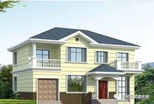 兩款進深9米的鄉(xiāng)村自建房設(shè)計圖，戶型簡單實用，既不浪費空間，又非常耐看。