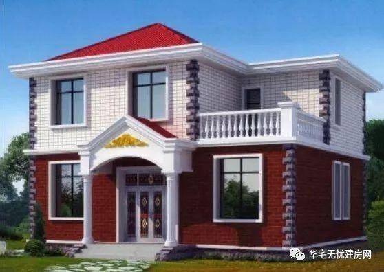 分享兩款占地面積不超過100平米的自建房，二層三層的都有，能滿足不同家庭的需要