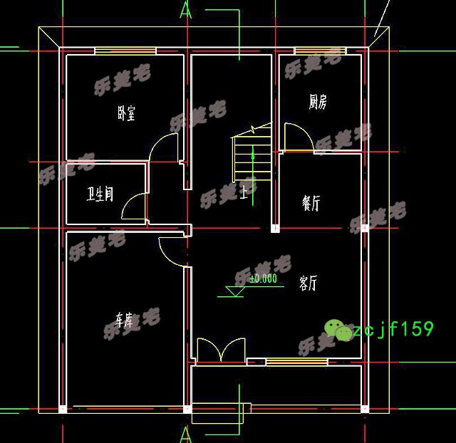 70到100平米農村三層小戶型別墅設計圖，空間雖小，五臟照樣俱全。