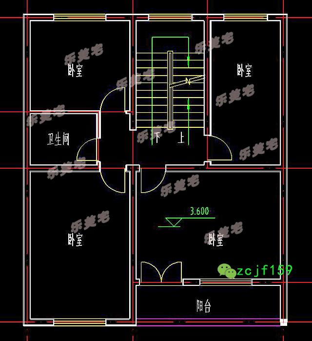 70到100平米農村三層小戶型別墅設計圖，空間雖小，五臟照樣俱全。