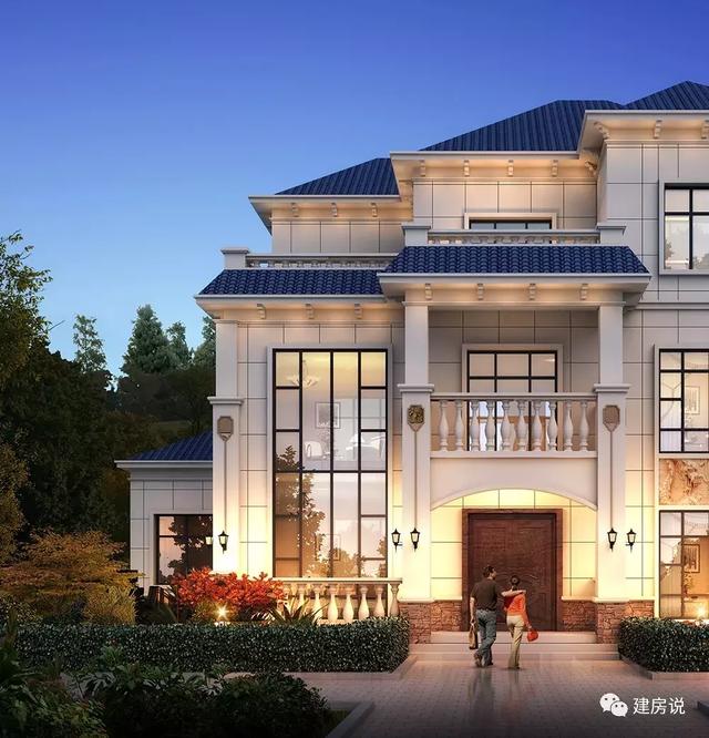 這款重慶鐘總私人定制的三層別墅設計圖，高貴大氣，讓人心生向往