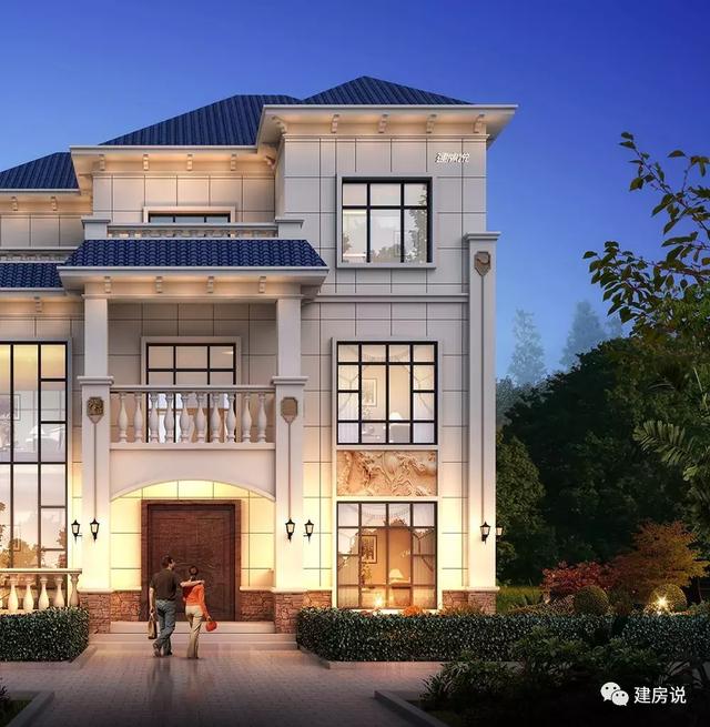 這款重慶鐘總私人定制的三層別墅設計圖，高貴大氣，讓人心生向往