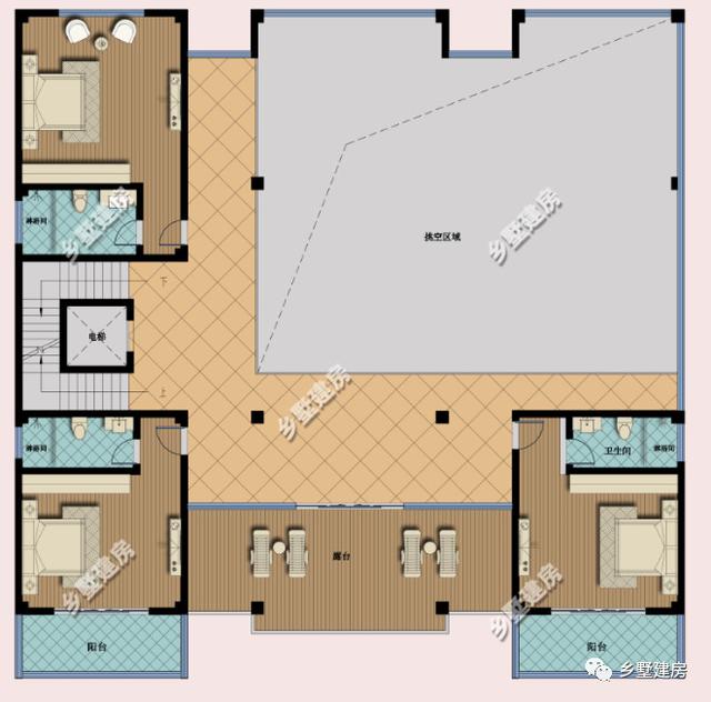 介紹一款非常豪華的農村自建別墅設計圖，領略下自建別墅的豪氣