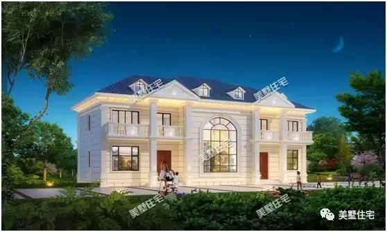 20套雙拼別墅合集，有兄弟的家庭可要多看看。