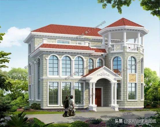 介紹一波看起來(lái)豪氣沖天，造價(jià)非常經(jīng)濟(jì)的三層歐式小洋樓，隨便擁有一套都讓你笑開(kāi)花