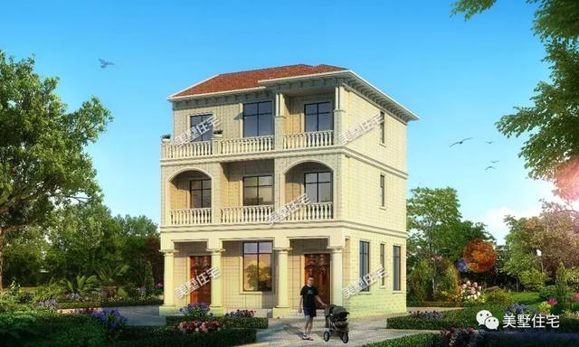 兄弟建房就選這款雙拼別墅設計圖，省時省工，還能節省成本