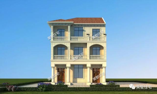 兄弟建房就選這款雙拼別墅設計圖，省時省工，還能節省成本