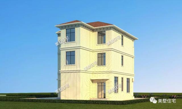 兄弟建房就選這款雙拼別墅設計圖，省時省工，還能節省成本