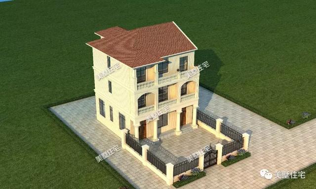 兄弟建房就選這款雙拼別墅設計圖，省時省工，還能節省成本