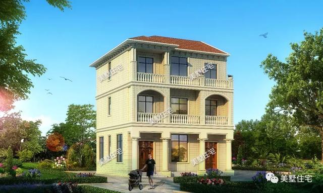 兄弟建房就選這款雙拼別墅設計圖，省時省工，還能節省成本