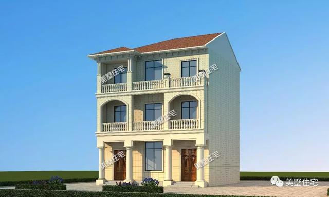 兄弟建房就選這款雙拼別墅設計圖，省時省工，還能節省成本