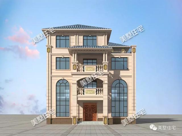 這款四層別墅設(shè)計圖真的是獨一份兒，設(shè)計功能特別齊全