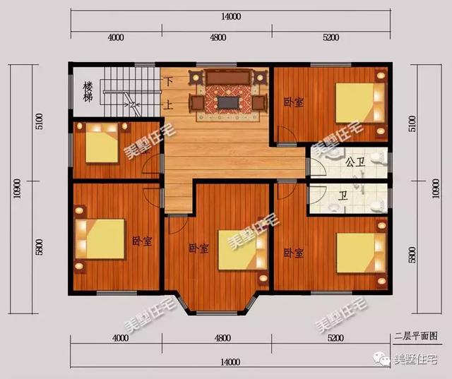 5款三層農村別墅設計圖，任一款都是農村豪宅