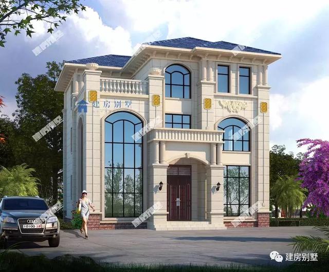 兩款寬度11.4米自建房設計圖，造價居中，外觀很美。