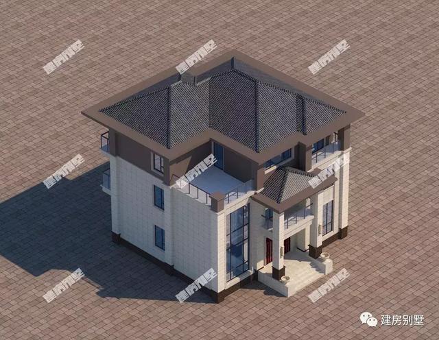 兩款寬度11.4米自建房設計圖，造價居中，外觀很美。