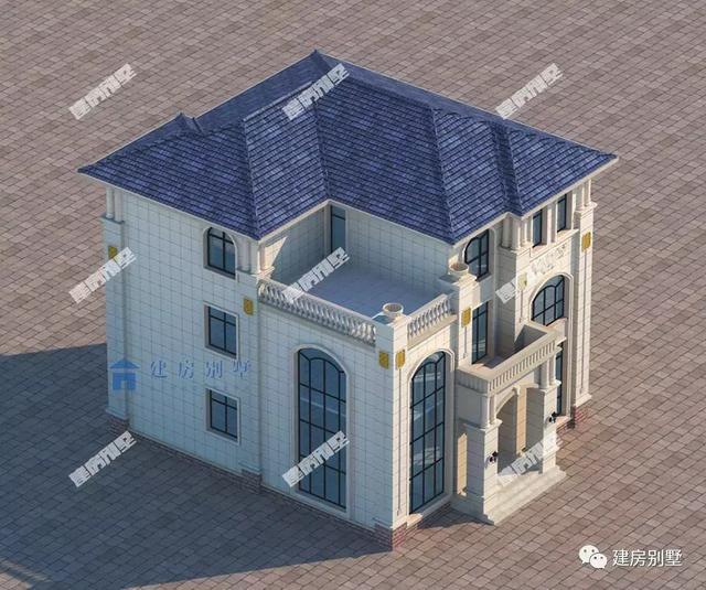 兩款寬度11.4米自建房設計圖，造價居中，外觀很美。