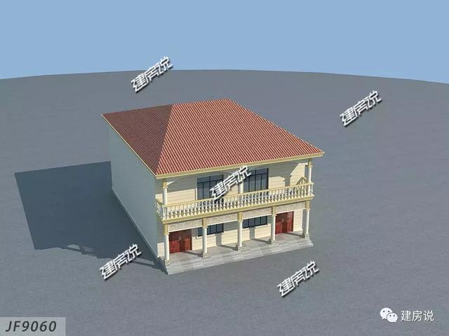 經濟又實用的兄弟雙拼別墅設計圖，家有兩兄弟的這樣建經濟又劃算。