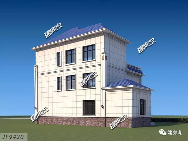 三層歐式別墅設計圖，高貴大氣，讓人心生向往。