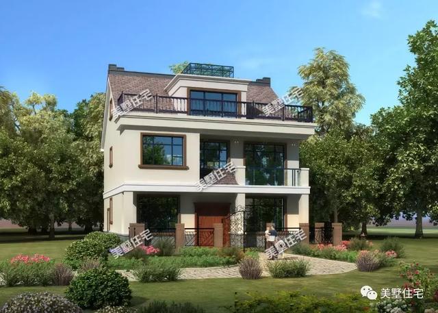 5套三層別墅設計圖，造價都不貴，實用性還強，人人都建得起，