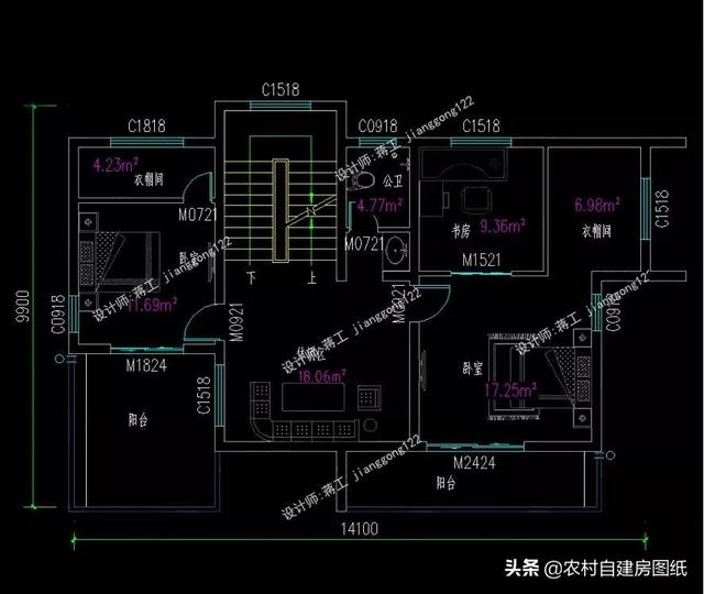 4款三層半現(xiàn)代風(fēng)格別墅設(shè)計圖，實用和高顏值兼顧