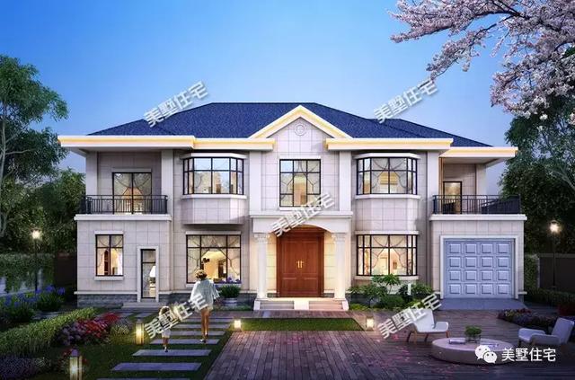 2026年8款歐式二層別墅設計圖，看看是否有你鐘情的那一款