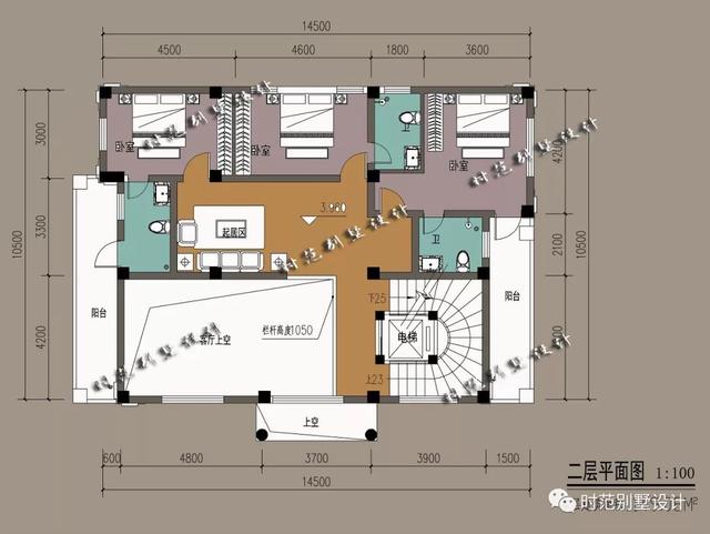 帶電梯的華麗復(fù)式別墅設(shè)計(jì)圖，功能齊全，簡(jiǎn)直是一種享受
